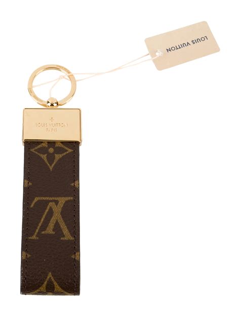 louis vuitton dauphine dragonne key holder|Louis Vuitton keychain strap.